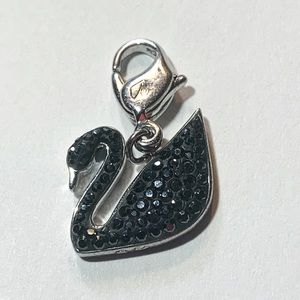 Swarovski Swan Charm
